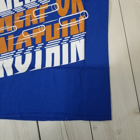 Blue short sleeve Nerf or Nothin shirt Size S (8) NWT - Picture 8 of 13